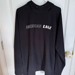 American Eagle Black Hoodie, Size XXL
